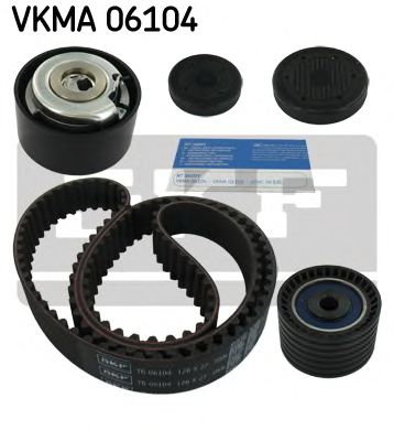 VKMA 06104 SKF Комплект ГРМ (ремінь + ролик)1